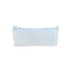 Пенал школьный на молнии Футбол Голубой