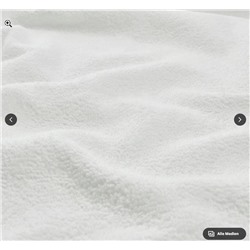 LUDDVIAL Waschlappen, weiß, 25x25 cm