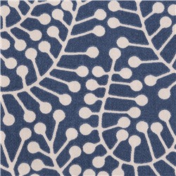 Дорожка на стол темно-синего цвета с принтом Спелая Смородина из коллекции Scandinavian touch, 45х150 см