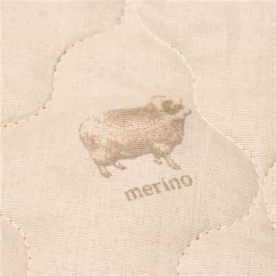 Одеяло многоигольная стежка Овечья шерсть (конверт )172х205см 150гр, пэ100%