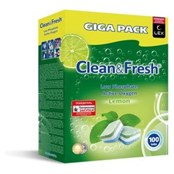 Lotta  Таблетки для ПММ All in 1 (giga) 100шт (Clean&Fresh)