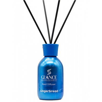 Аромадиффузор GLANCE Gingerbread (в подарочной упаковке Merry Christmas & Happy New Year ) 110 мл