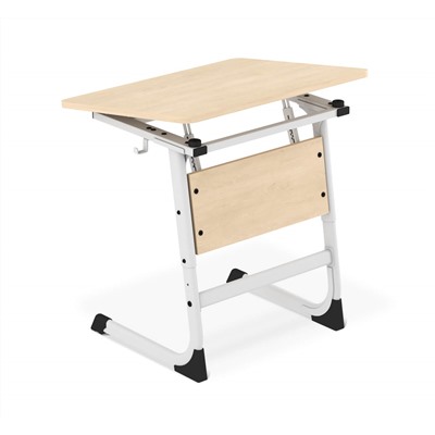 Cтол SHT-T-TN15/ 3-5
                        а3-5, одн,р береза / белый муар