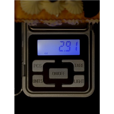Весы Luazon LVU-01, портативные, электронные, до 500 г, серые
