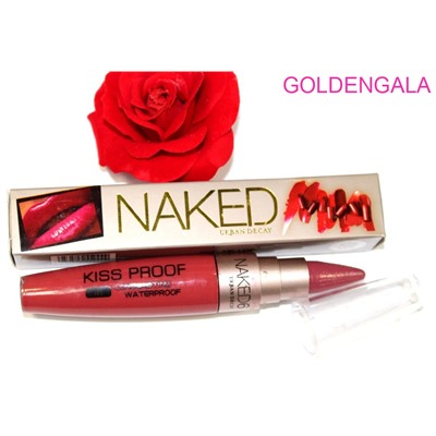 Помада и блеск матовые NAKED (Стойкий насыщенный цвет) тон 9 Арт 5