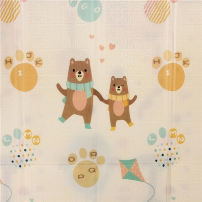 Коврик игровой 180*200*0,8 см Звери 2