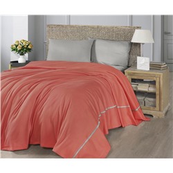 2 сп. Летнее Постельное Белье с Вафельным Покрывалом 230x250 см PRIVATE PIQUE SET - First Choice