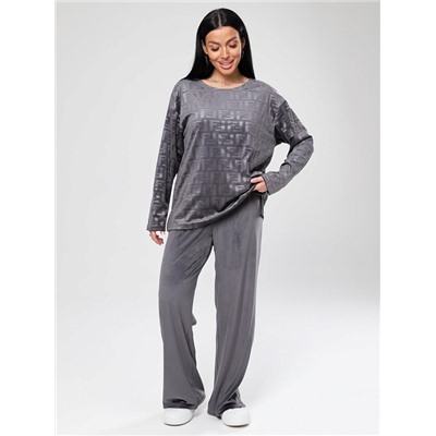 Костюм Чарлот жаккард серый ИвК