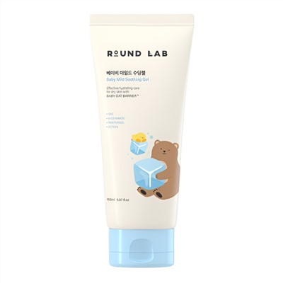 ROUND LAB Детский успокаивающий гель для лица и тела / Baby Mild Soothing Gel, 150 мл