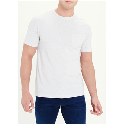 Big & Tall Textured Crew Neck T-Shirt