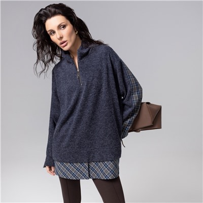 Свитшот утеплённый, Путешествие начинается (синяя туманность)