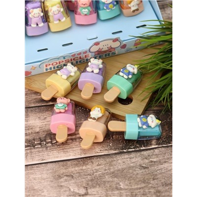 Маркер текстовыделитель "Animals trousers", mix, шоу-бокс 24 шт.