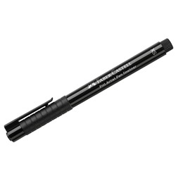 Ручка капиллярная Faber-Castell "Pitt Artist Pen Fineliner XS" цвет 199 черный, XS=0,1мм, игольчатый пишущий узел