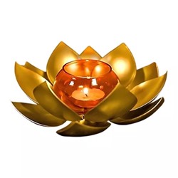 Подсвечник Лотос, Lotus Tealight Holder, произв. The Purple Tree
