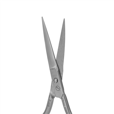 Frau Finger Ножницы маникюрные для ногтей прямые / Classic FS-105DP, матовые, ручная заточка, 9 см