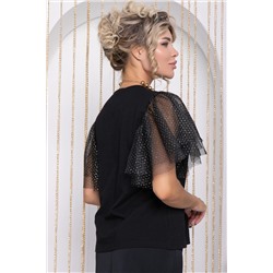 Блуза Черная магия (черная) Б11986