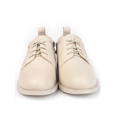 03-YP9862M BEIGE Полуботинки женские (натуральная кожа)