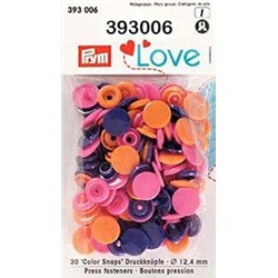 KНОПКИ COLOR SNAPS PRYMLOVE 12ММ 30ШТ PRYM