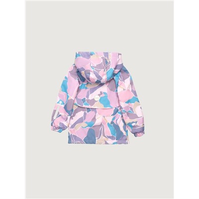 Ветровка для девочки NIKASTYLE 4л3025 Розовый серый