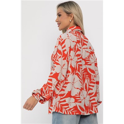 Рубашка Массандра (оранжевая) Б13761-25М