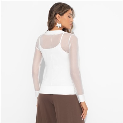 Лонгслив полупрозрачный, Секретное оружие гардероба