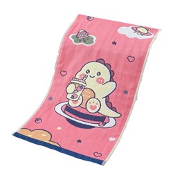 Gauze cartoon children's sweat towel, wholesale