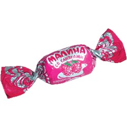 Малина со сливками карамель , Рахат