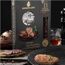 Подарочный набор Дуэт "Северный Лось" с паштетом