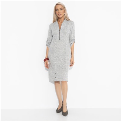 Платье с карманами, Платье, которое говорит за тебя (серое)