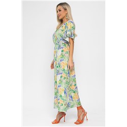 Платье Летнее настроение (зеленое) П15467-7М