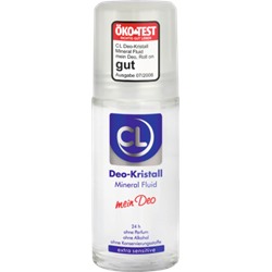CL Дезодорант-Kristall Минеральная Fluid extra чувствительный	, 50 мл