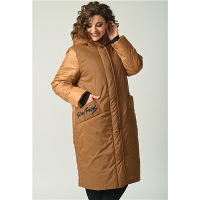 Пальто Diamant 1602 коричневый