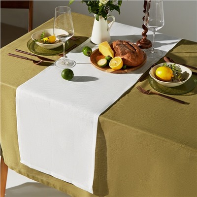 Дорожка SL HOME "Facile" 40х142+/-3см, лен 100%, 210 гр/м2