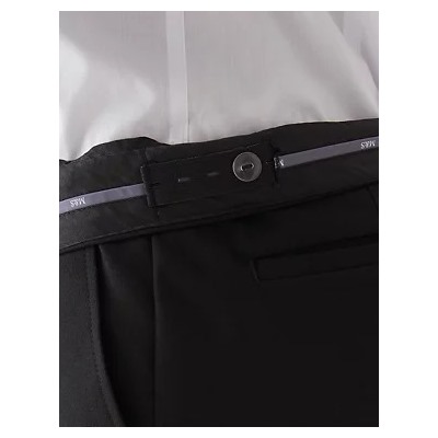 Boys' Super Skinny Slim Fit School Trousers (2-18 Yrs)