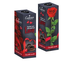 Набор конфет LOVE Кармелита 105г/Шоколадный Кутюрье