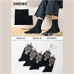 НОСКИ МУЖСКИЕ ХЛОПОК ЧЕРНЫЕ DMDBS AS-22