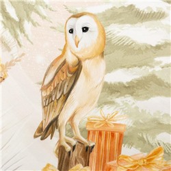 Набор новогодний «Этель» Christmas forest: скатерть 150×180 ±3 см с ГМВО, салфетка 40×40 см - 8 шт.