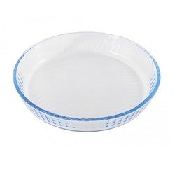 Форма д/запекания из термостекла BR ОПТИК 45044 обьем 1,75л стекло кругл.