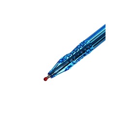 Ручка шариковая 0.7 мм стержень синий, корпус тонированный синий