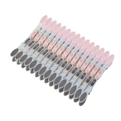 Усиленные прищепки с силиконовыми вставками 30 шт. 8,5*4 см.