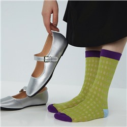 Tide, thin tights, fuchsia Japanese socks, mid-length