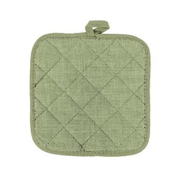 Прихватка рогожка 18*18 Vse DOMA <A08397 Олива, рис 60008-5 >