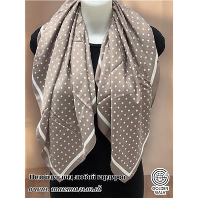 Платок шелковый Люкс "Миледи" Арт 2427/35