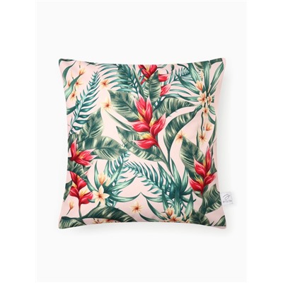 Набор декоративных наволочек Этель "Botanica", 4 шт, 40*40 см, велюр