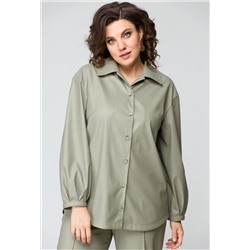 Рубашка Anastasia Mak 1088 фисташка