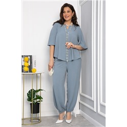 Костюм Летняя соната (серо-голубой) К13716-15М