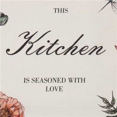 Полотенце "Этель" Kitchen collection 40х73 см, 100% хл, саржа 190 гр/м2