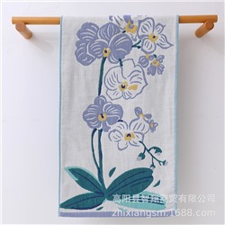 Zhiyang towels, floral creative gauze children's towels, baby face towels, full moon banquet souvenirs, wholesale children's towels