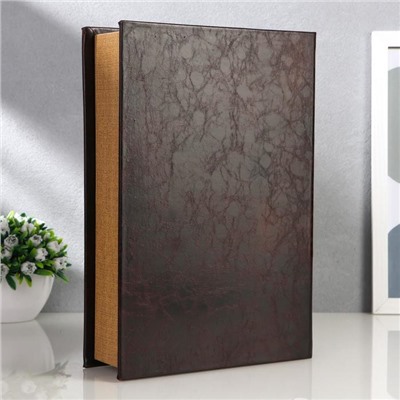 Шкатулка книга-сейф «Двуглавый орёл», искусственная кожа с тиснением, 30×21×7 см