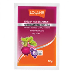 Маска для волос с экстрактом свёклы Natura Lolane 10 мл